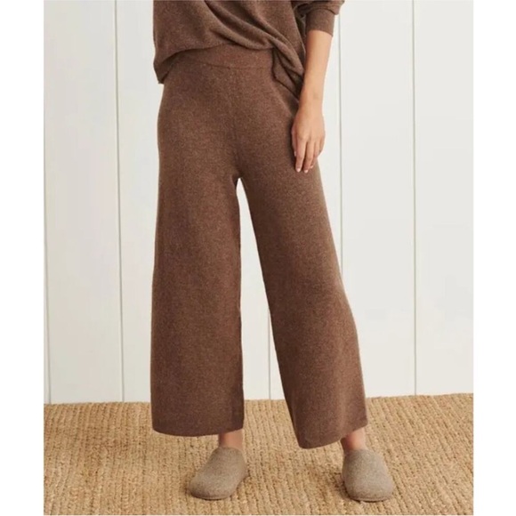 Jenni Kayne culottes Marina Wide-Leg Pants in Nutmeg - Picture 3 of 8